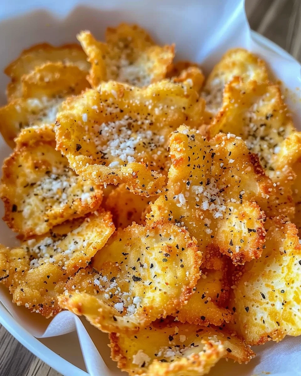 Crispy Cottage Cheese Chips: High-Protein Snack - Image 2