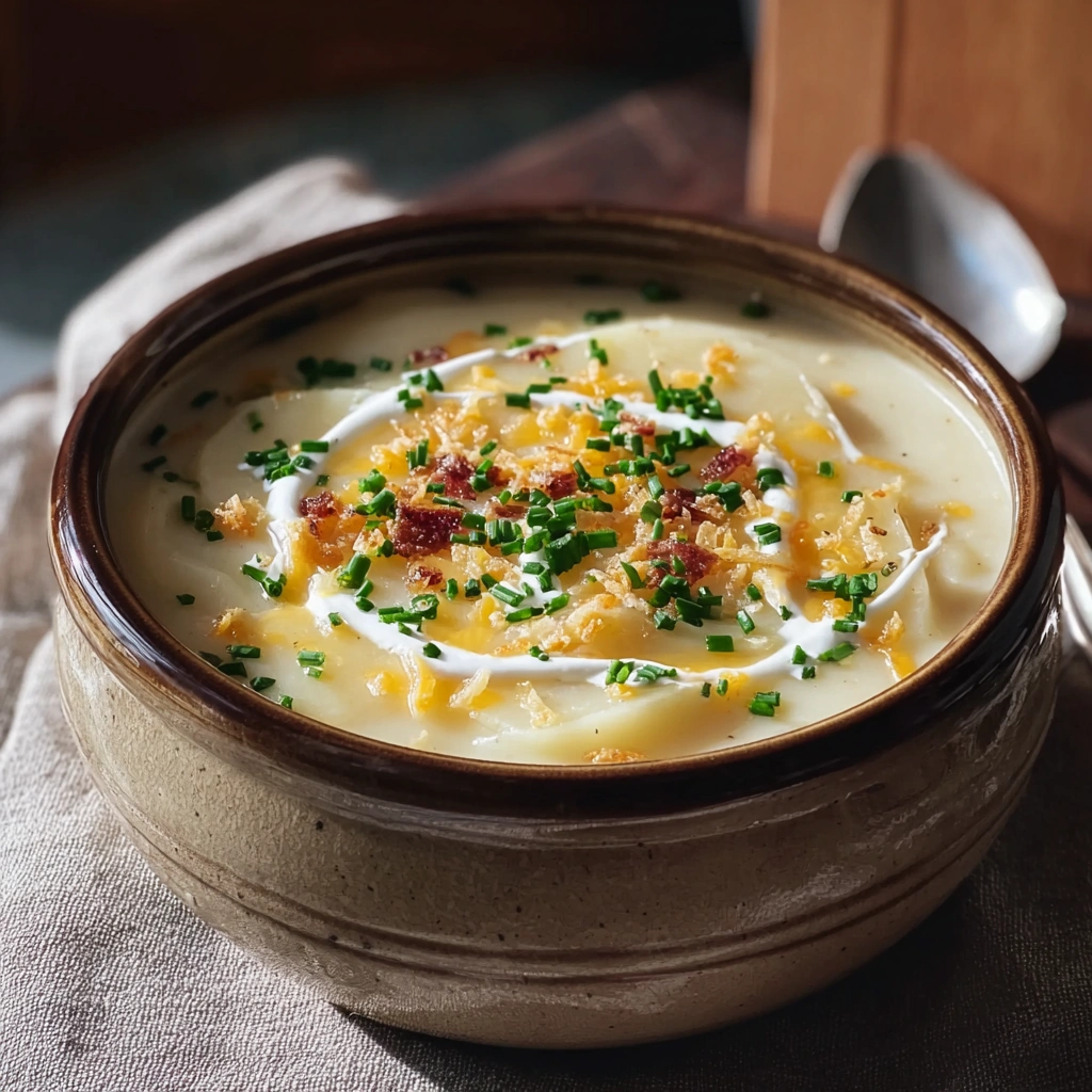 Hearty Crock Pot Crack Potato Soup: Simple & Flavorful - Image 3