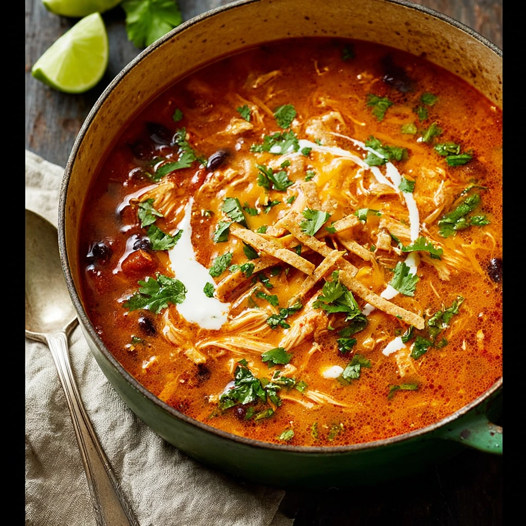 Hearty Chicken Enchilada Soup Recipe - Image 3