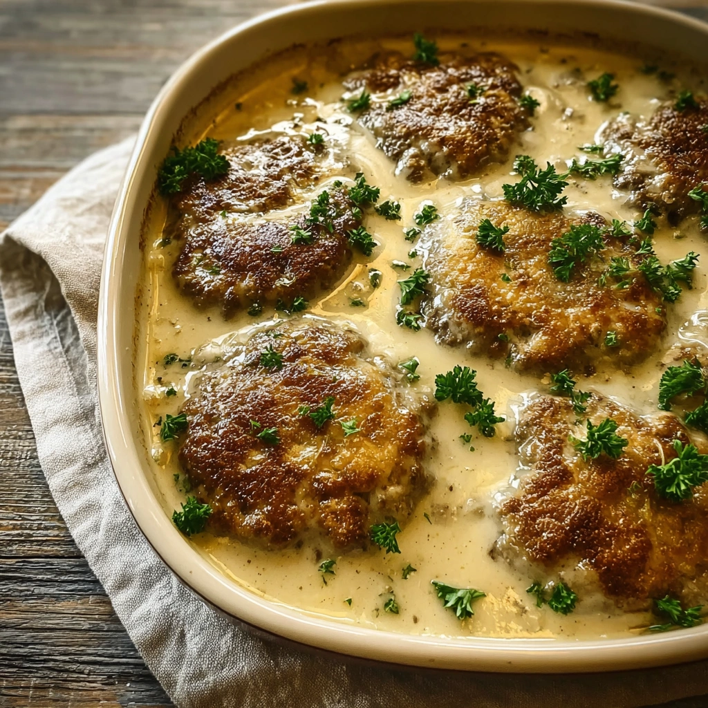 Hearty Amish Hamburger Steak Bake: A Family Favorite - Image 1