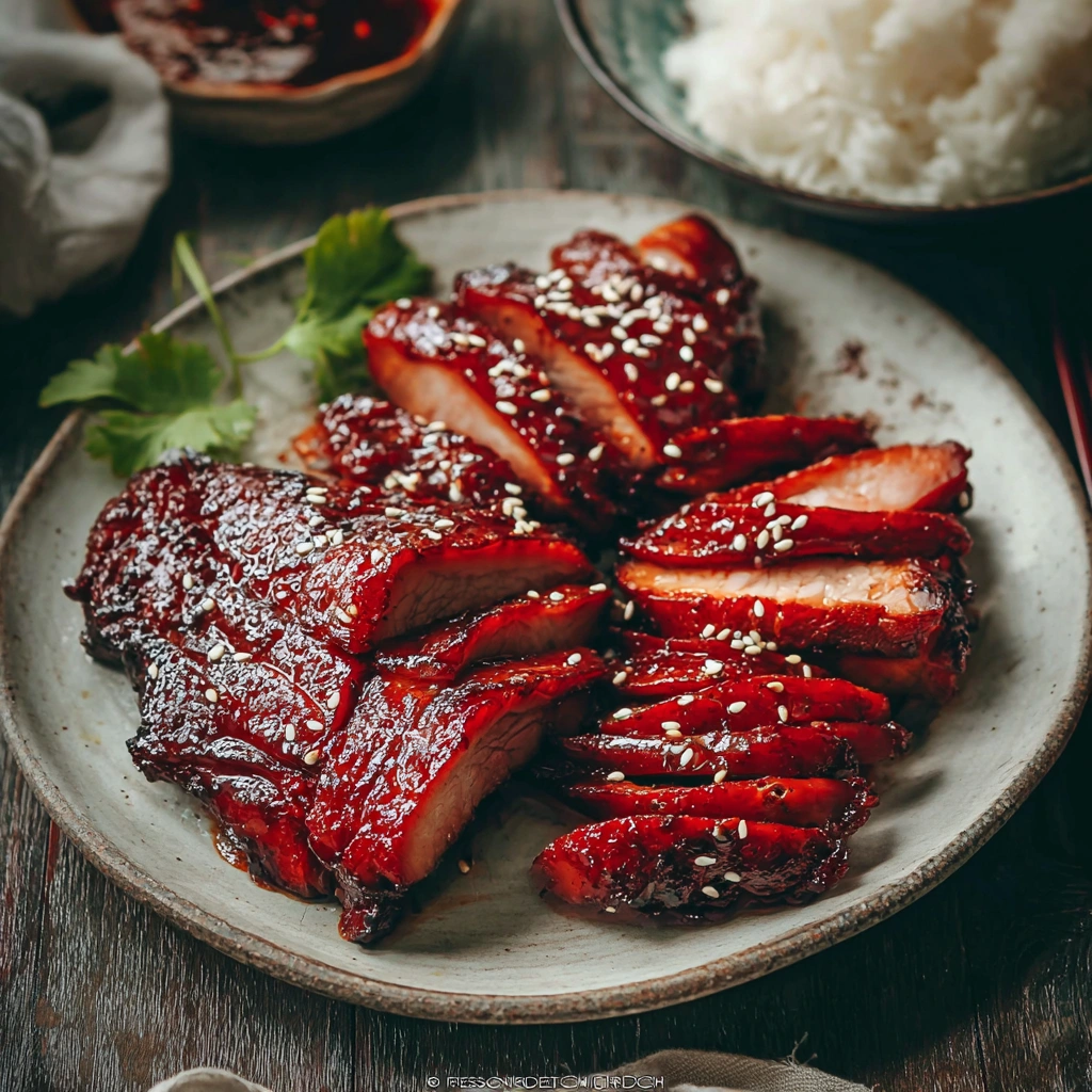 Crispy Air Fryer Char Siu Lamb: Quick & Juicy - Image 1