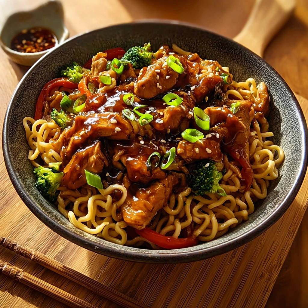 Quick Chicken Teriyaki Noodles for Weeknight Comfort - Image 2