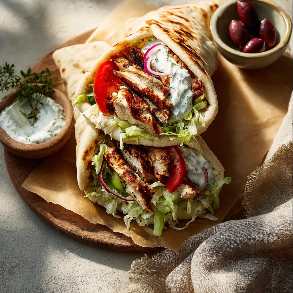 Tender Greek Chicken Gyros: A Taste of Home - Image 2