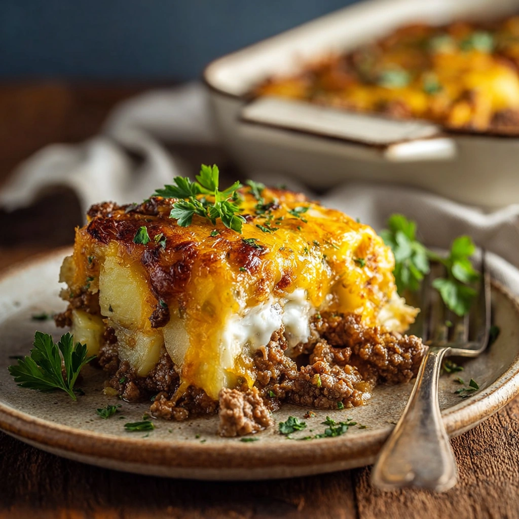 Hearty Ground Beef Potato Casserole: A Family Favorite - Image 3