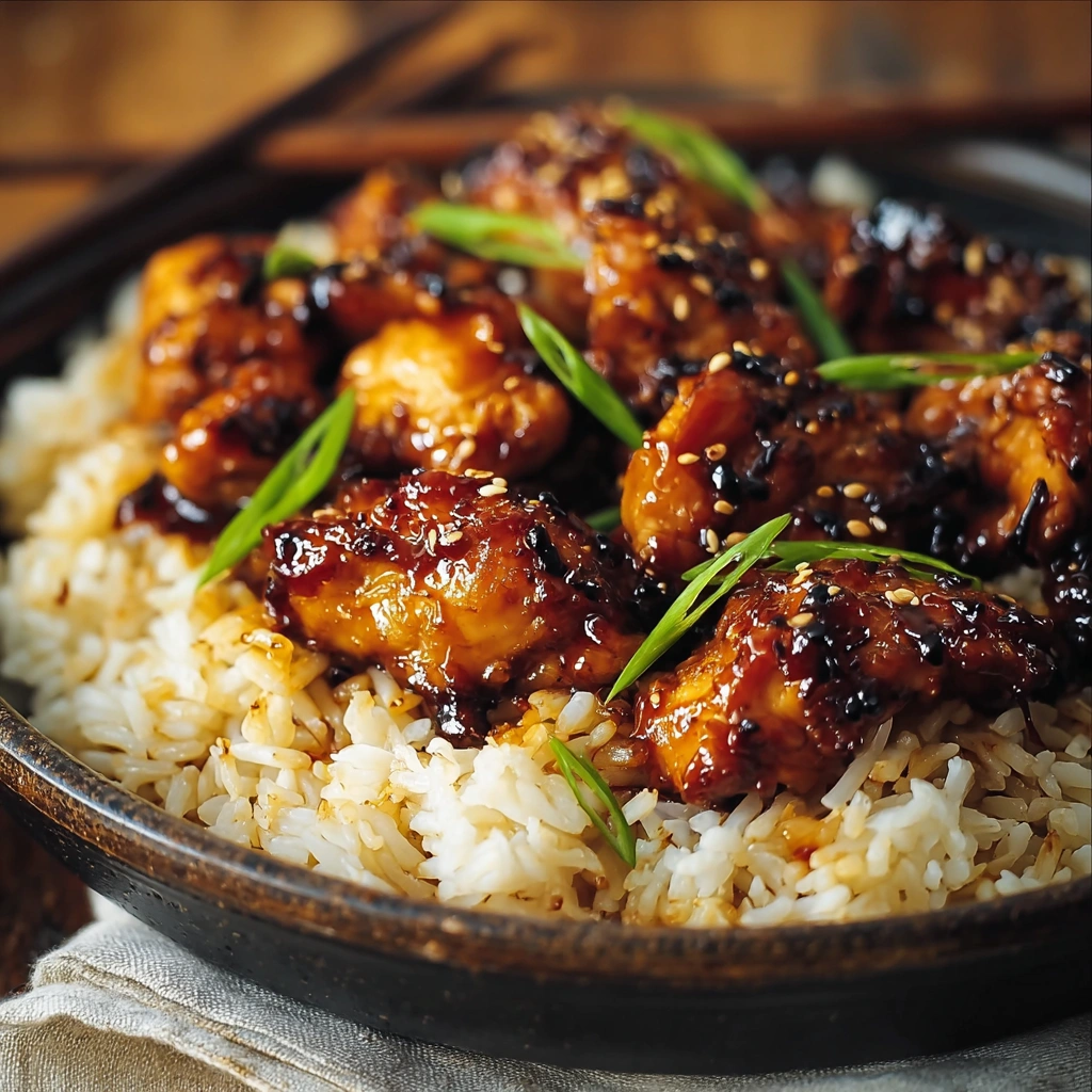 Quick Honey BBQ Chicken Rice: One-Pan Dinner Magic - Image 2