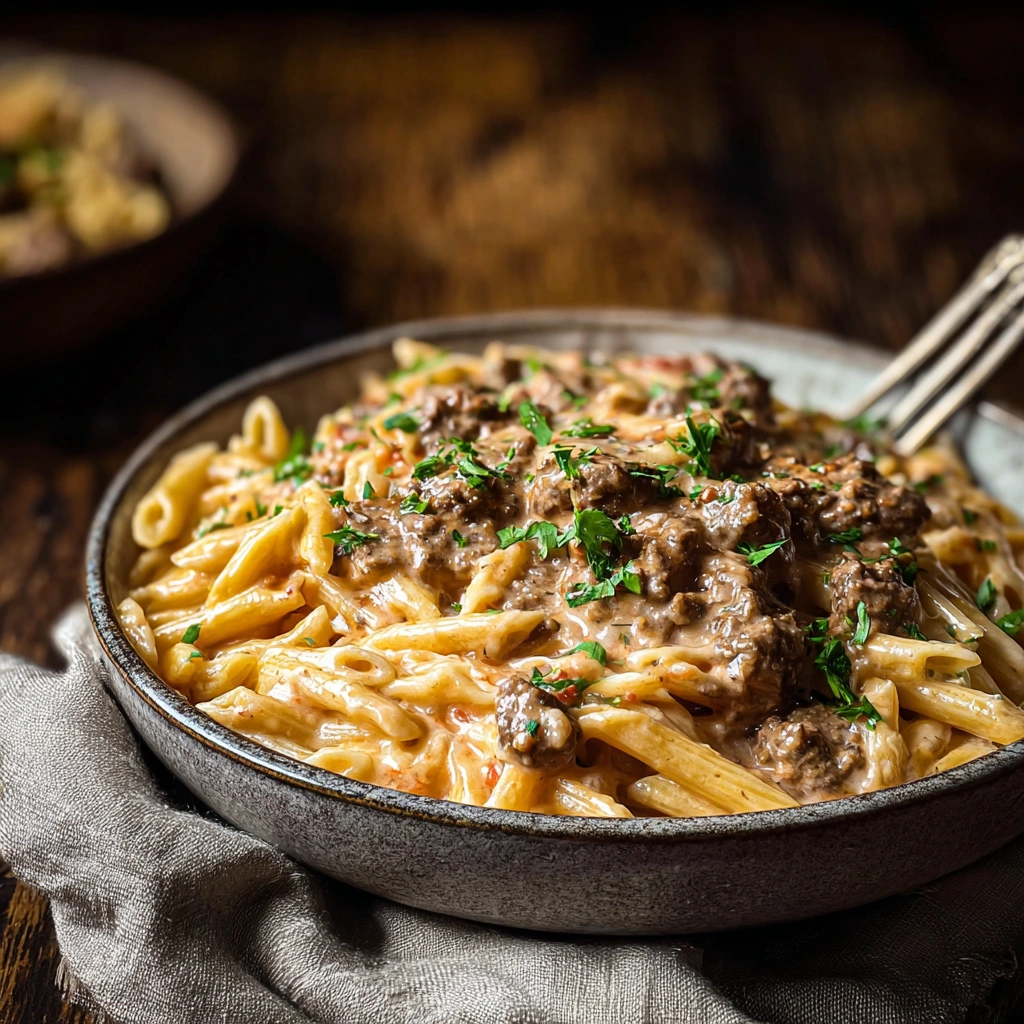 Creamy Beef Pasta: Hearty Weeknight Dinner - Image 2