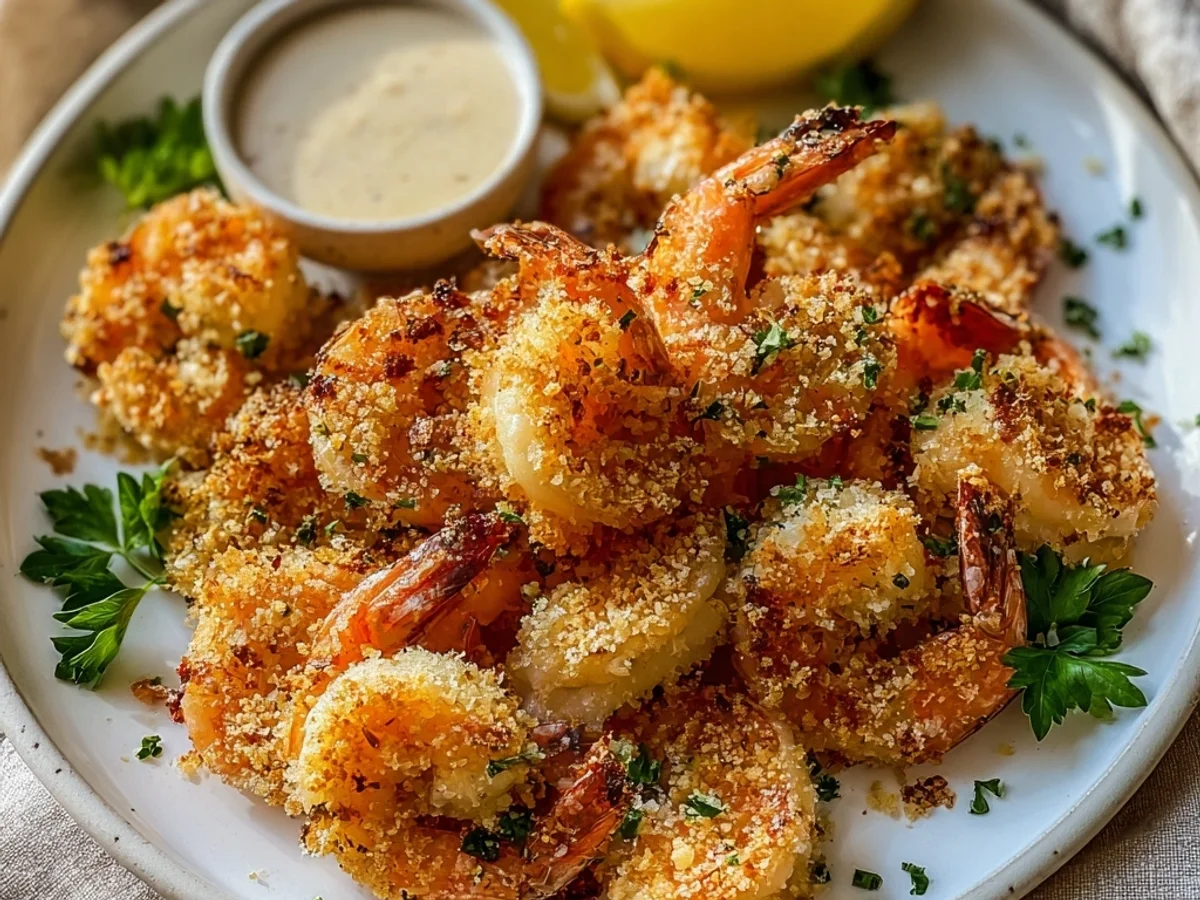 Air Fryer Garlic Parmesan Shrimp: Quick & Flavorful - Image 1