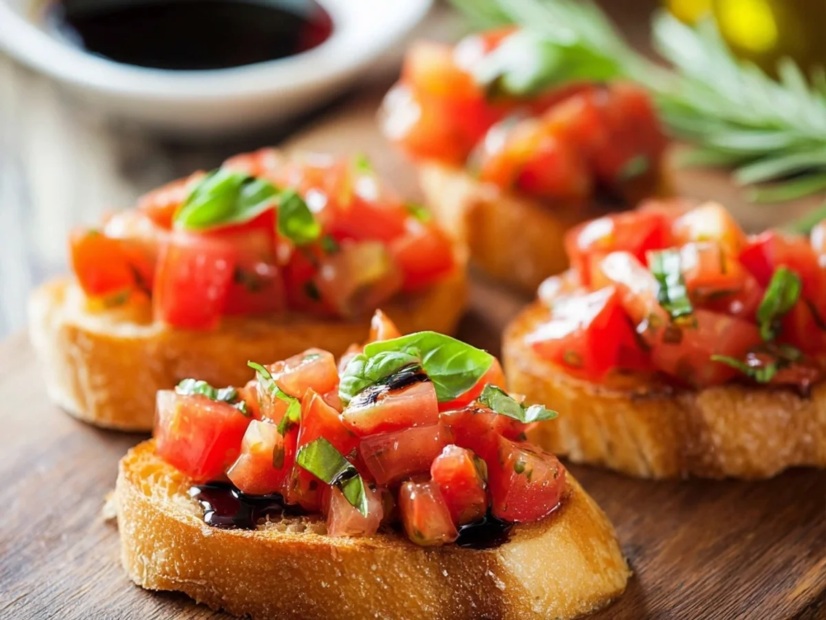 Authentic Italian Bruschetta: Fresh Tomato & Basil Bites - Image 2