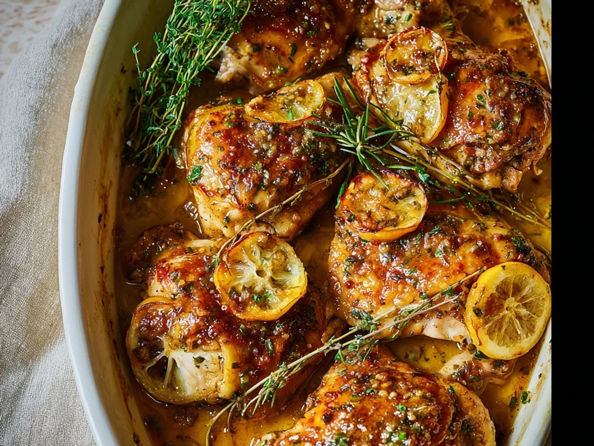 Baked Lemon Butter Chicken: Zesty, Tender & Simple - Image 2