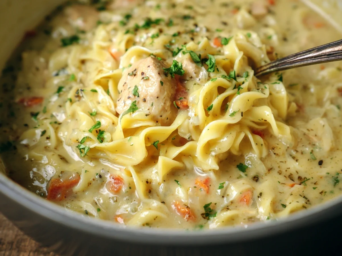 Crack Chicken Noodle Soup: My Weeknight Hug - Image 1