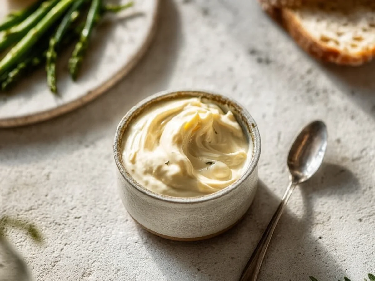 Creamy 3 Ingredient Roasted Garlic Aioli - Image 2