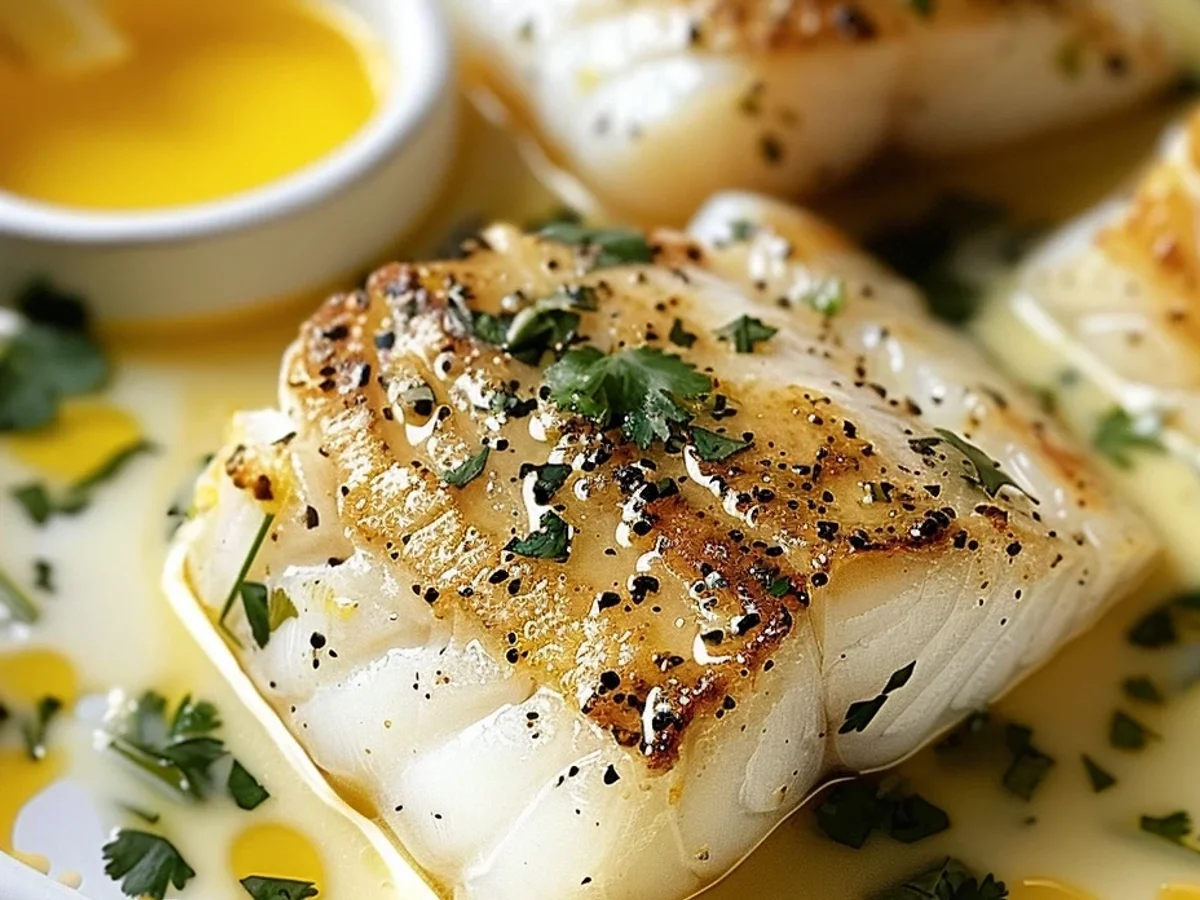Creamy Baked Cod in Coconut Lemon Sauce - Image 2