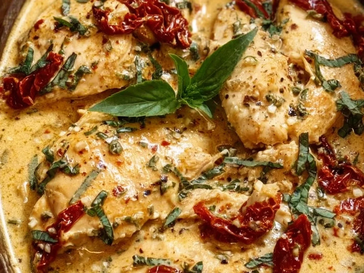 Creamy Crockpot Marry Me Chicken: Easy Weeknight Magic - Image 1