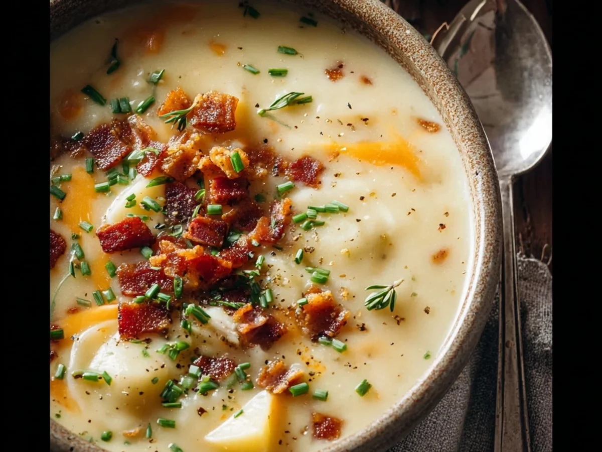 Creamy Crockpot Potato Soup Recipe - Rich & Comforting - Image 2