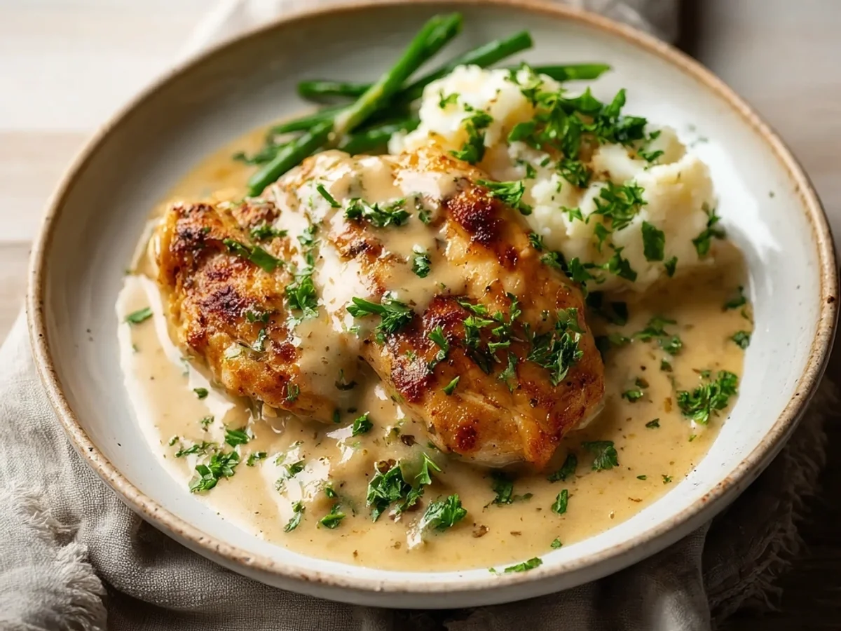 Creamy Garlic Parmesan Chicken Breast: A Weeknight Favorite - Image 1