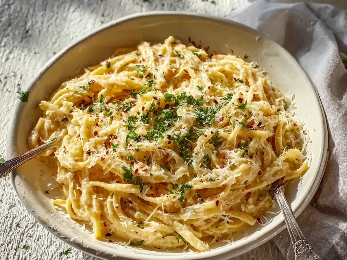 Creamy Garlic Pasta: One Pot Dinner Magic - Image 2