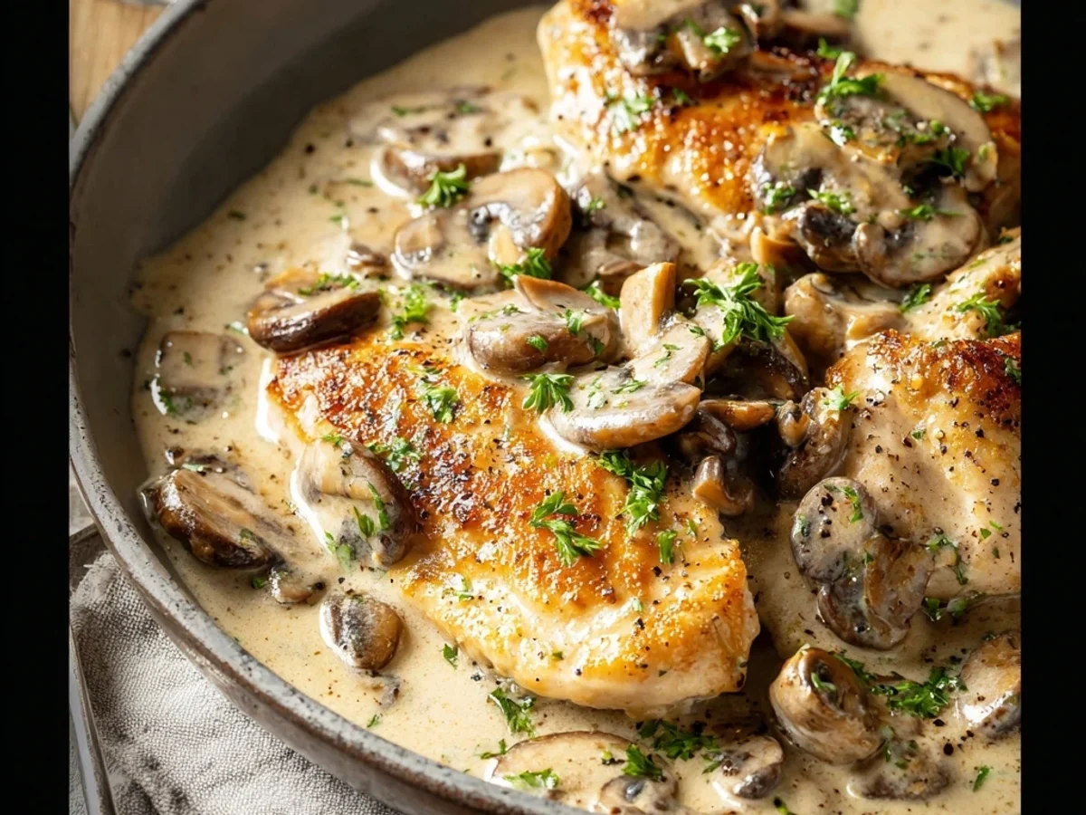 Creamy Mushroom Chicken Recipe: A Comforting Weeknight Meal - Image 2