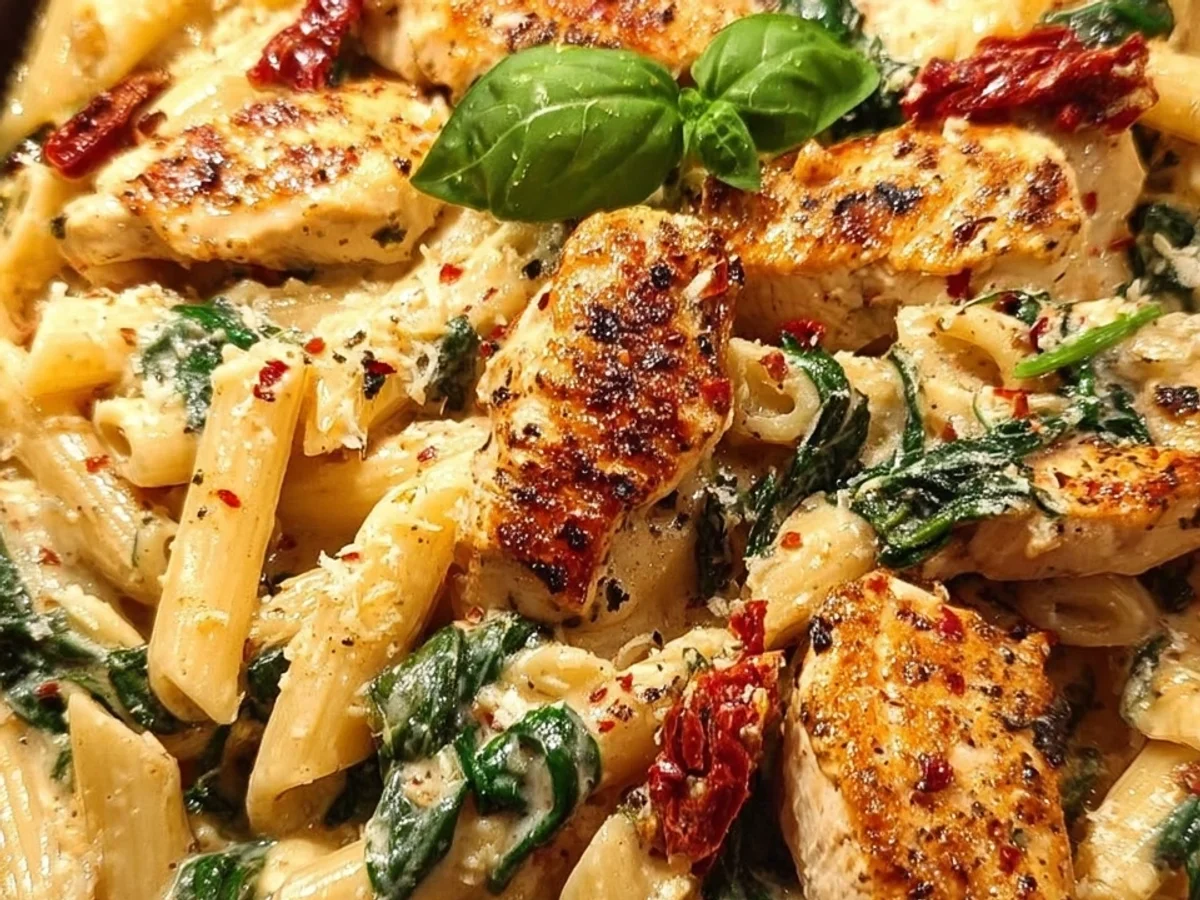 Creamy Parmesan Marry Me Chicken Pasta Recipe - Image 1