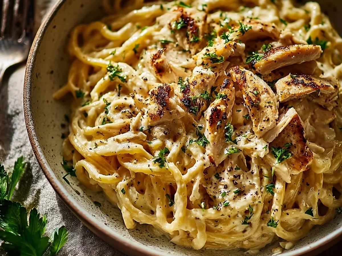 Creamy Rotisserie Chicken Pasta: Easy Weeknight Dinner - Image 2