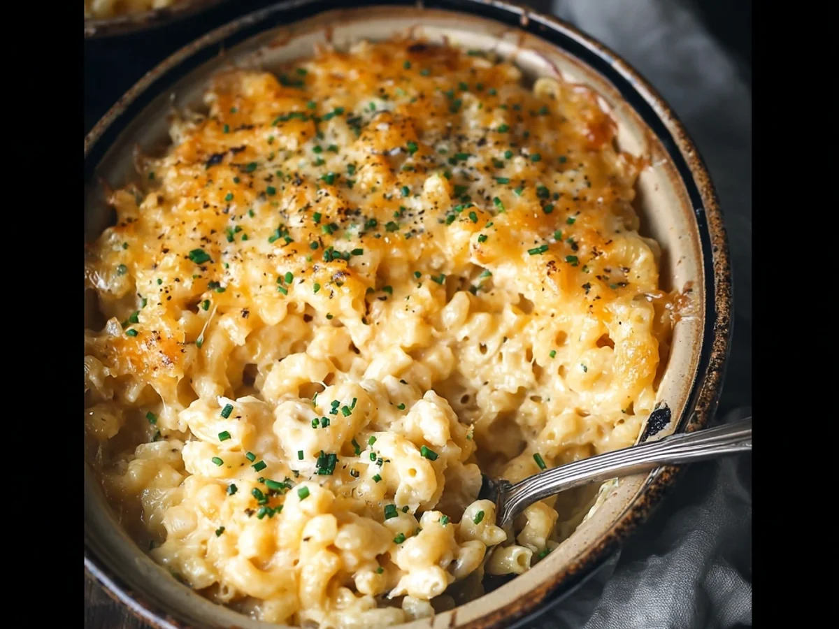 Creamy Slow Cooker Four Cheese Mac and Cheese - Image 1