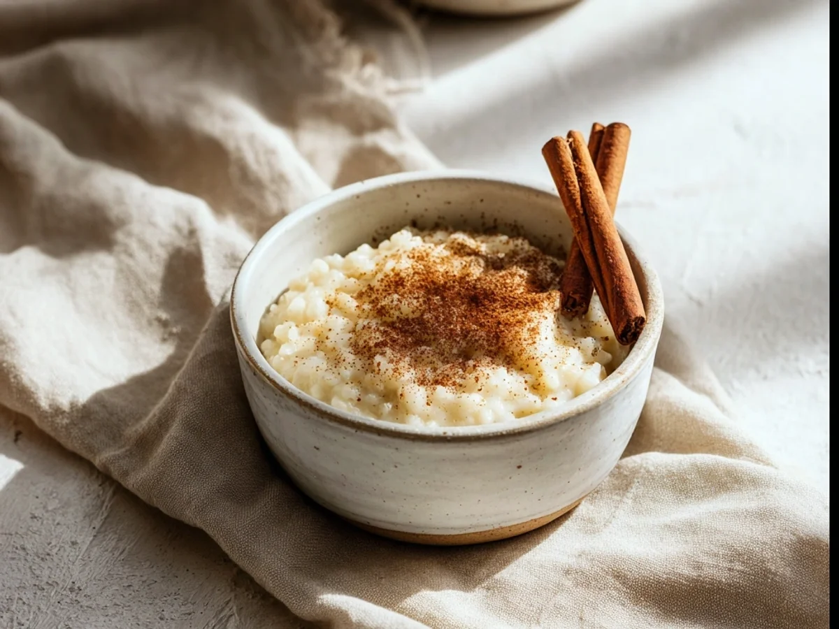 Creamy Vegan Arroz con Leche: A Plant-Based Treat - Image 1
