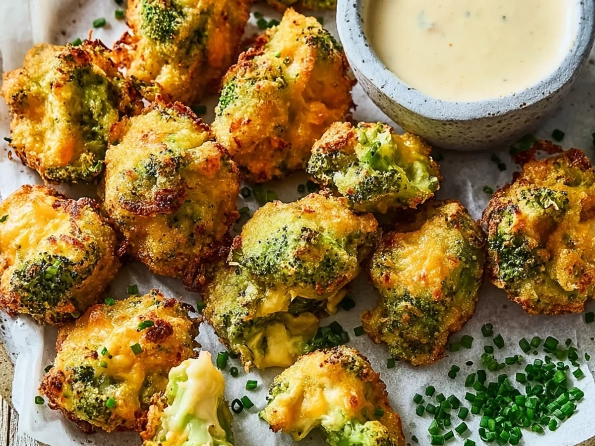 Crispy Air Fryer Broccoli Cheddar Poppers: A Family Favorite - Image 1