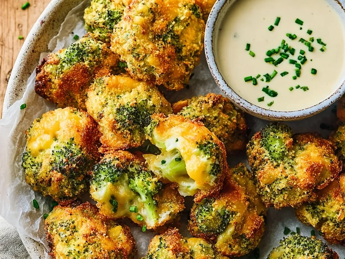 Crispy Air Fryer Broccoli Cheddar Poppers: A Family Favorite - Image 2