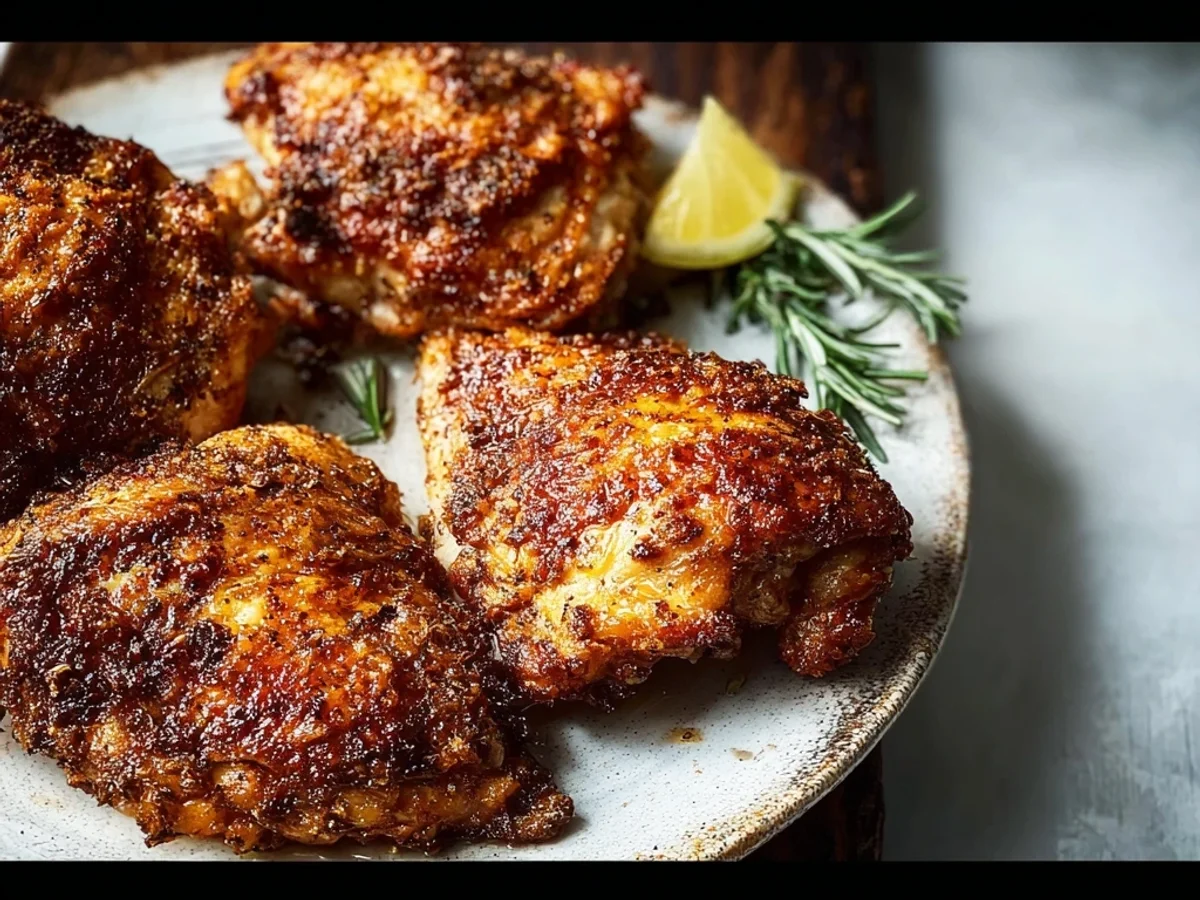 Crispy Air Fryer Chicken Thighs: A Weeknight Favorite - Image 2