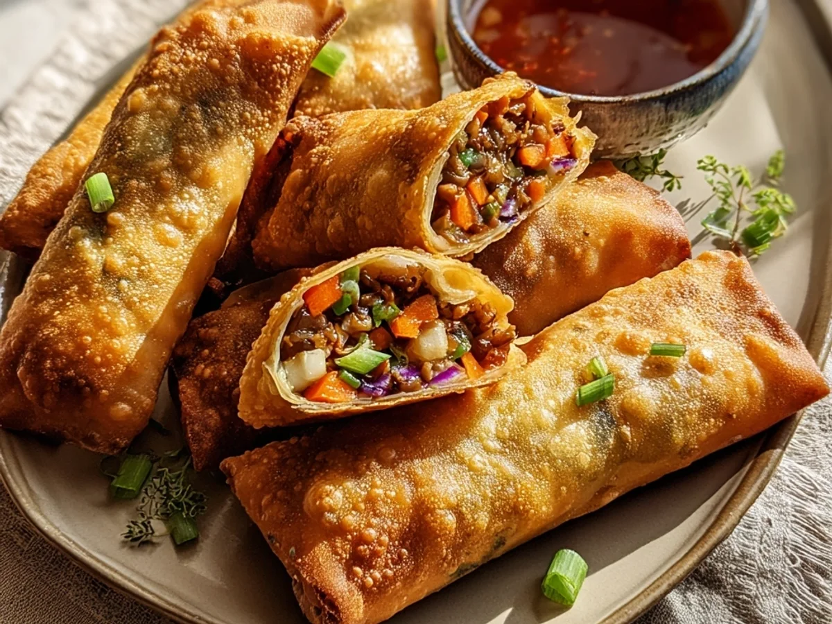 Crispy Air Fryer Egg Rolls: Quick Snack Happiness - Image 2