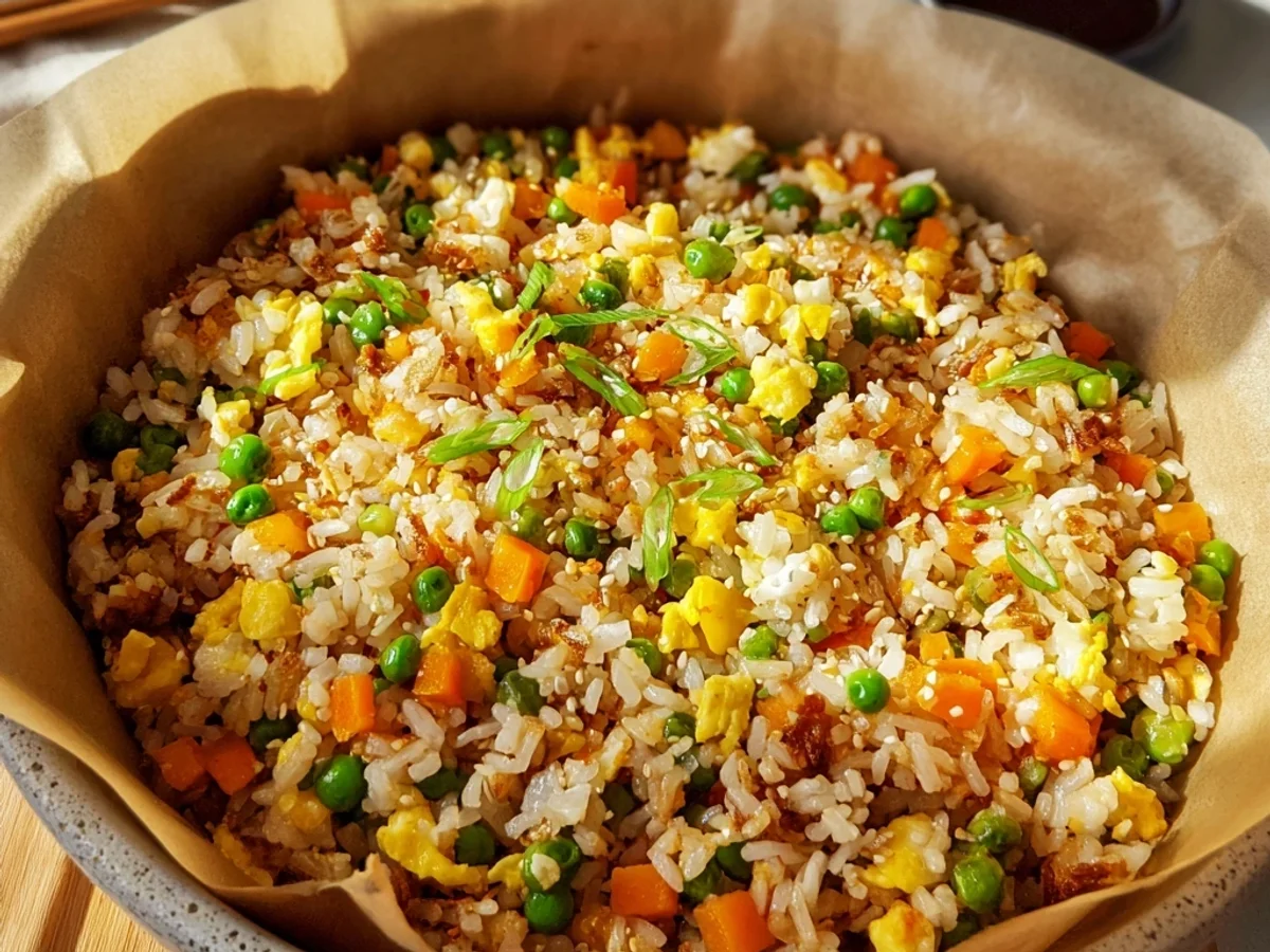 Crispy Air Fryer Fried Rice: Quick Weeknight Meal - Image 2