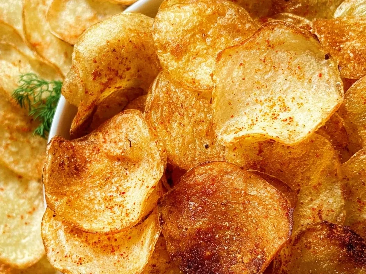 Crispy Air Fryer Potato Chips: A Simple Homemade Treat - Image 1