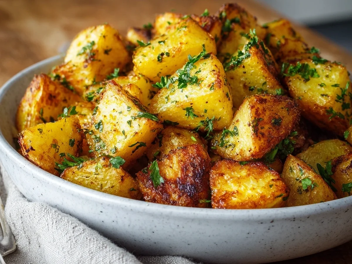 Crispy Air Fryer Roasted Potatoes: Easy & Quick - Image 1