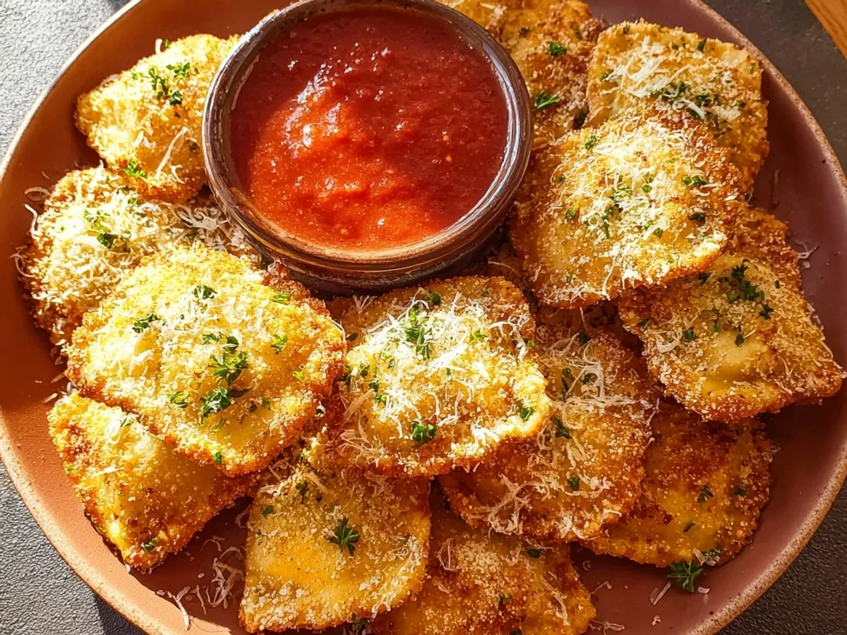 Crispy Air Fryer Toasted Ravioli Bites - Image 2