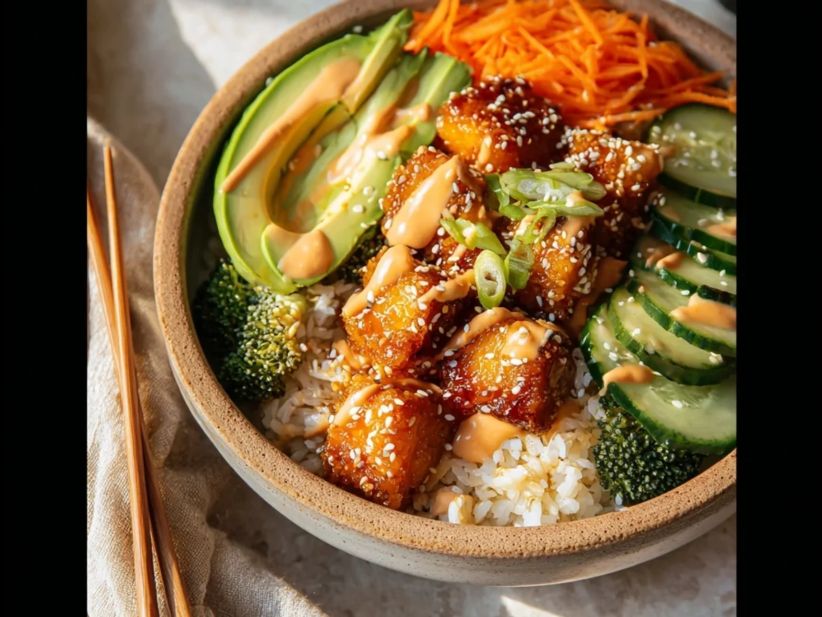Crispy Bang Bang Salmon Bites Bowls: Weeknight Wonder - Image 2