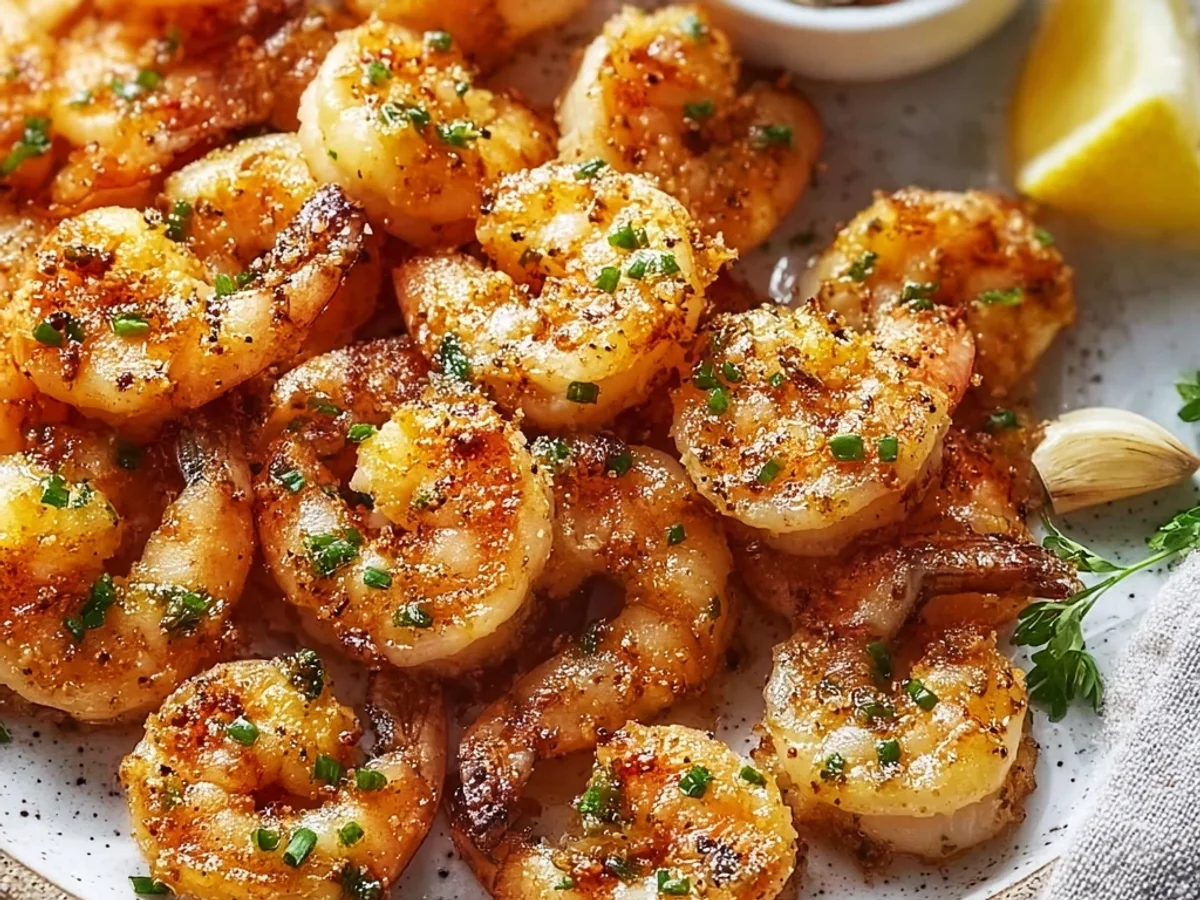 Crispy Garlic Butter Air Fryer Shrimp: Flavorful & Fast - Image 1