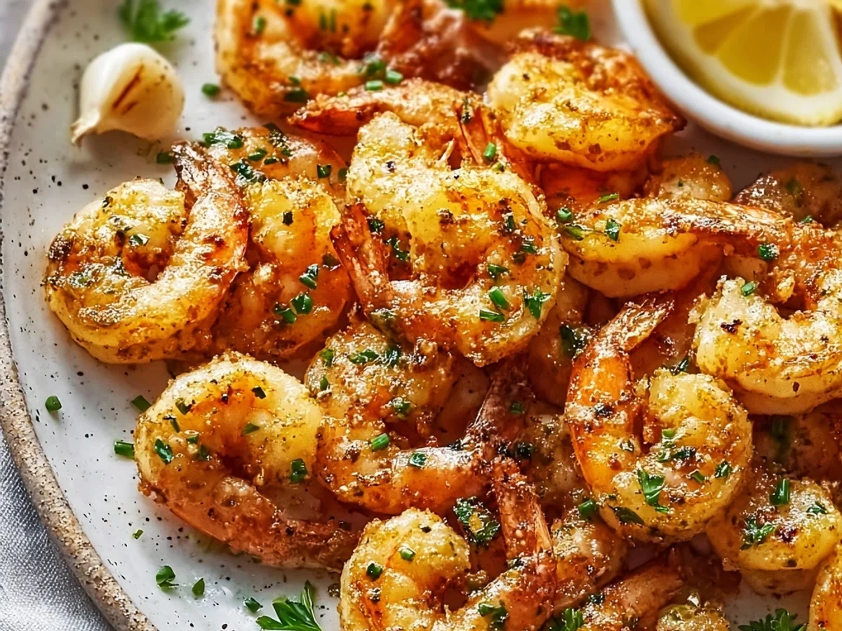 Crispy Garlic Butter Air Fryer Shrimp: Flavorful & Fast - Image 2