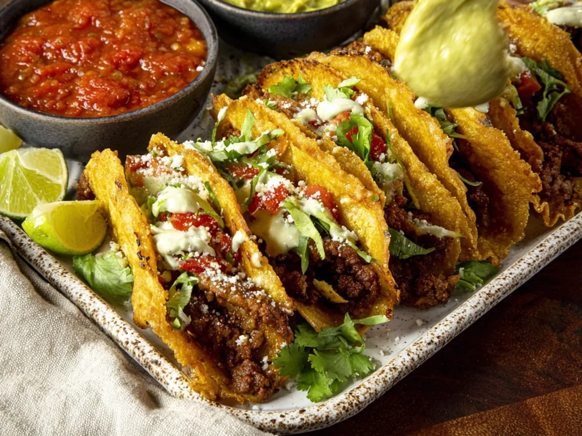 Crispy Ground Beef Tacos Recipe: Family Favorite Crunch - Image 1