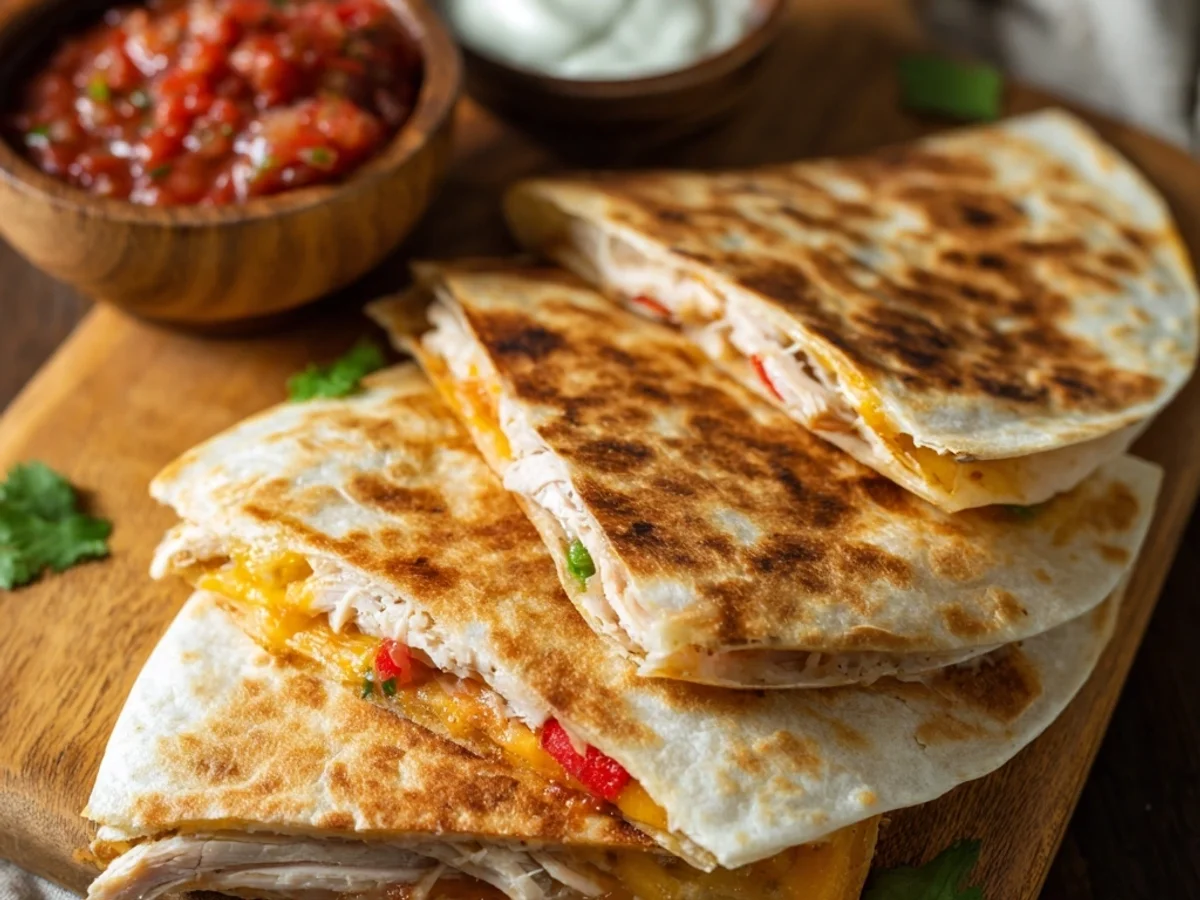 Crispy Rotisserie Chicken Quesadilla: Quick Dinner Magic - Image 2