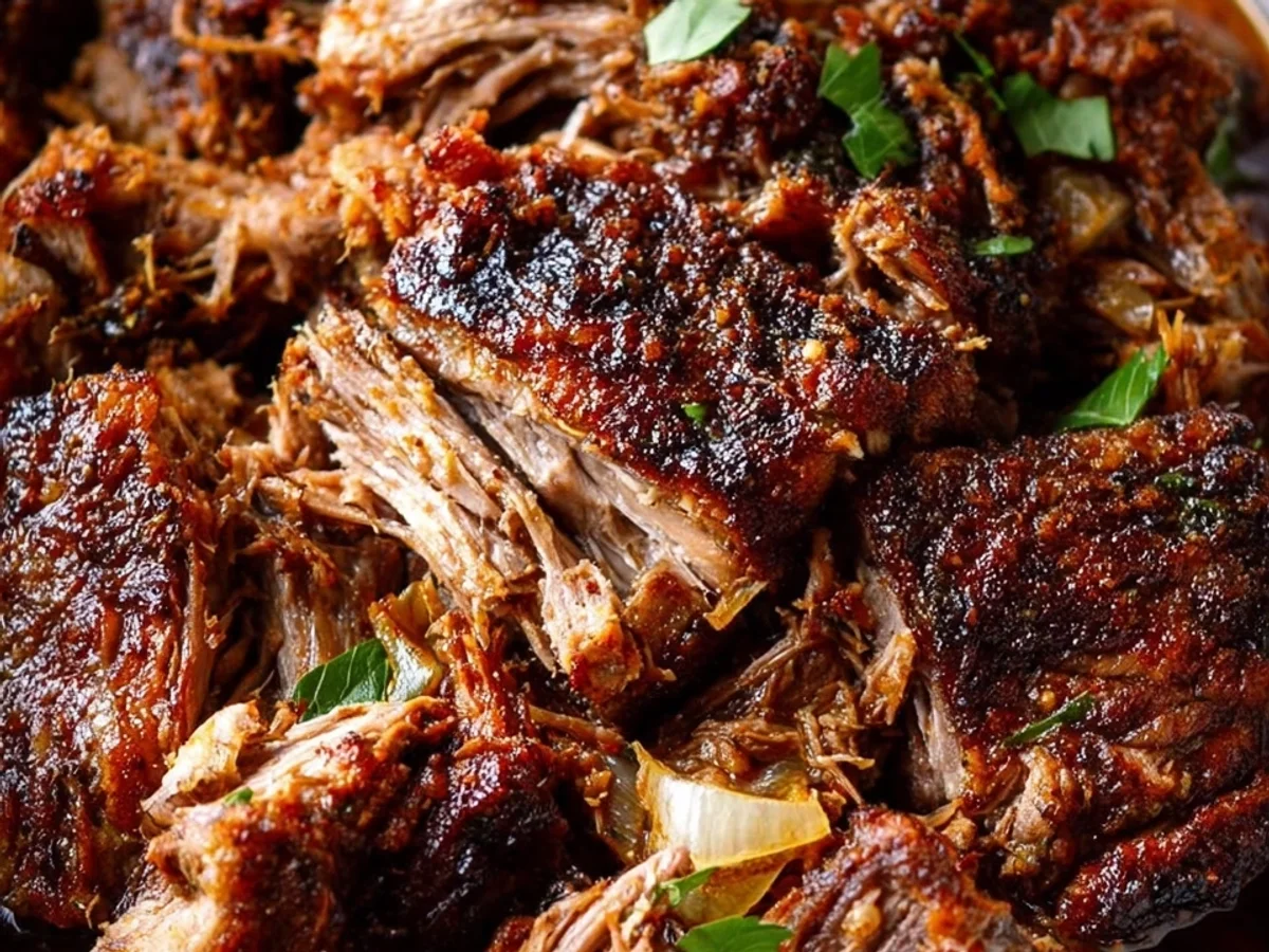 Crispy Tender Lamb Carnitas Crockpot - Image 1