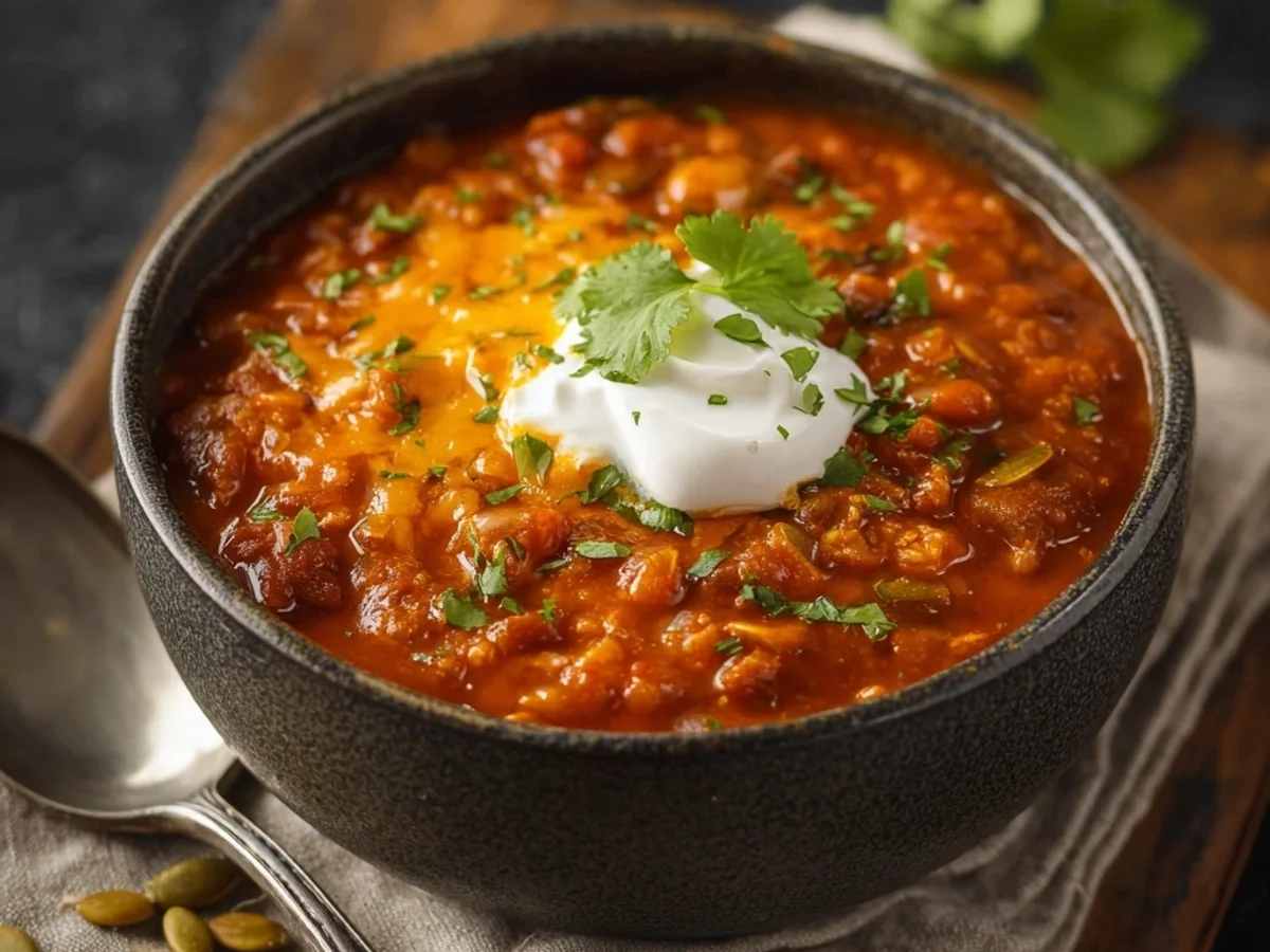 Crock Pot Pumpkin Chili: Easy Fall Recipe - Image 1