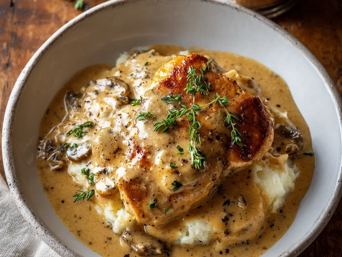 Crockpot Chicken and Gravy: Simple Slow Cooker Dinner - Image 1