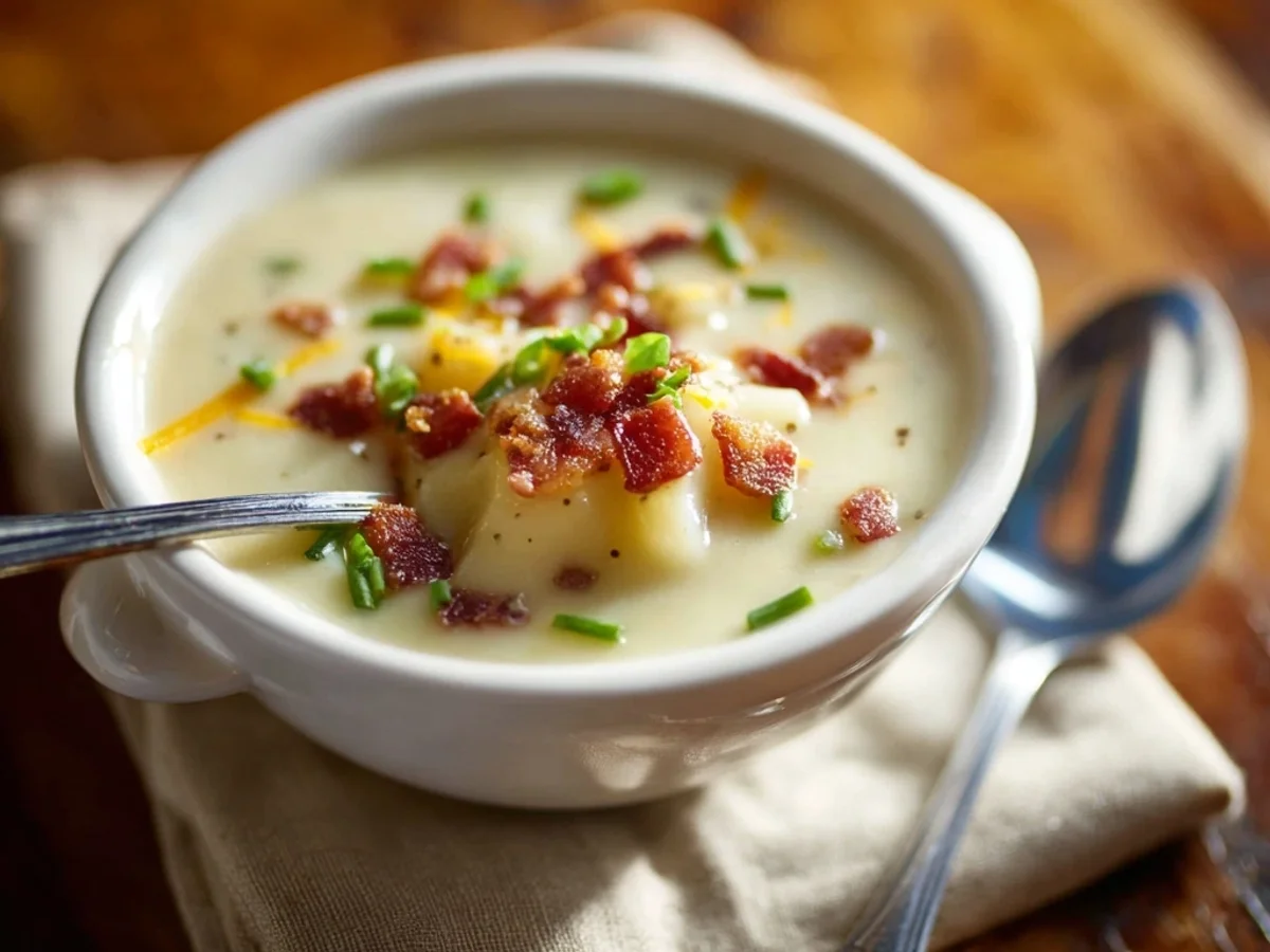 Crockpot Potato Soup Recipe - Creamy & Hearty - Image 2