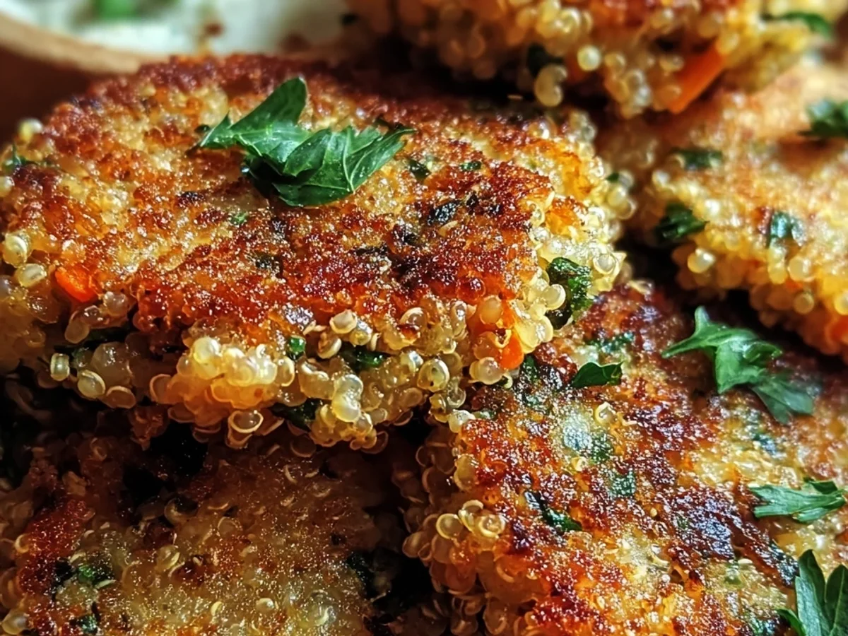 Crunchy Quinoa Veggie Patties: Easy & Flavorful - Image 1