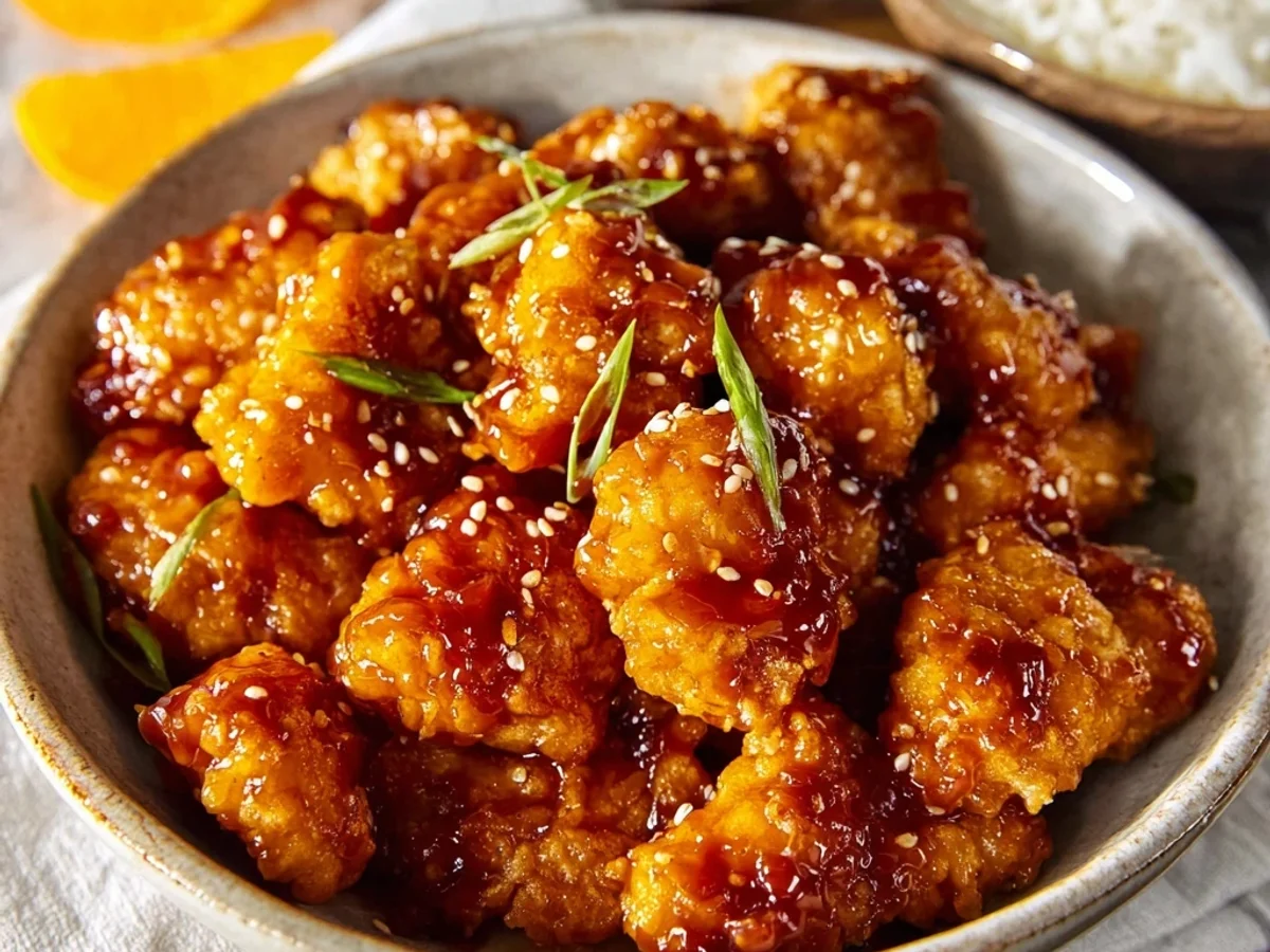 Easy 3-Ingredient Orange Chicken, Marmalade BBQ Style - Image 1