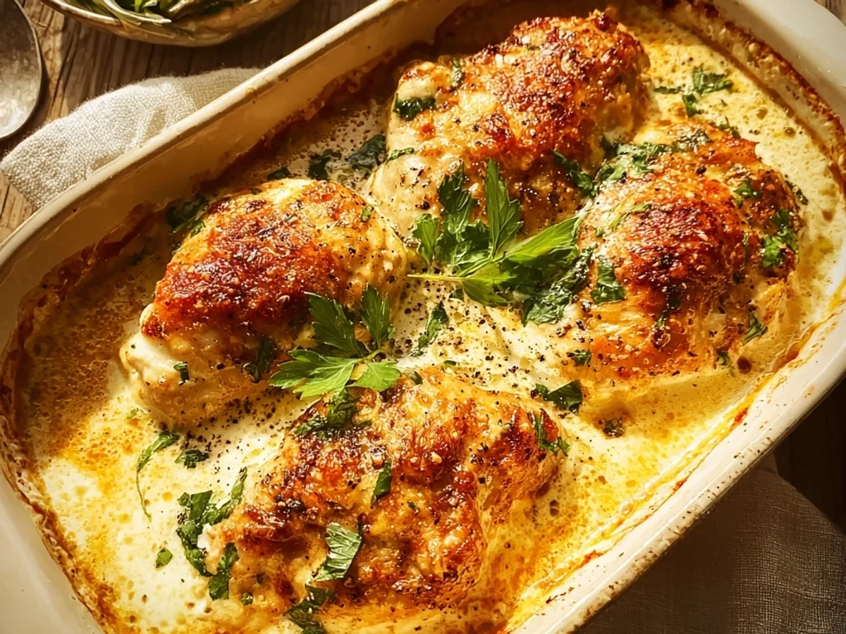 Easy Baked Ricotta Chicken: Tender, Creamy Weeknight Dinner - Image 2