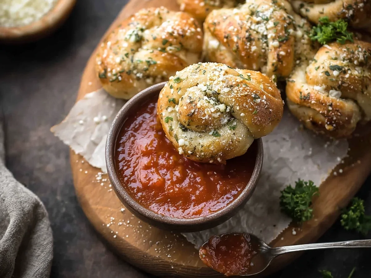 Easy Homemade Garlic Knots: Simple Warm Recipe - Image 1