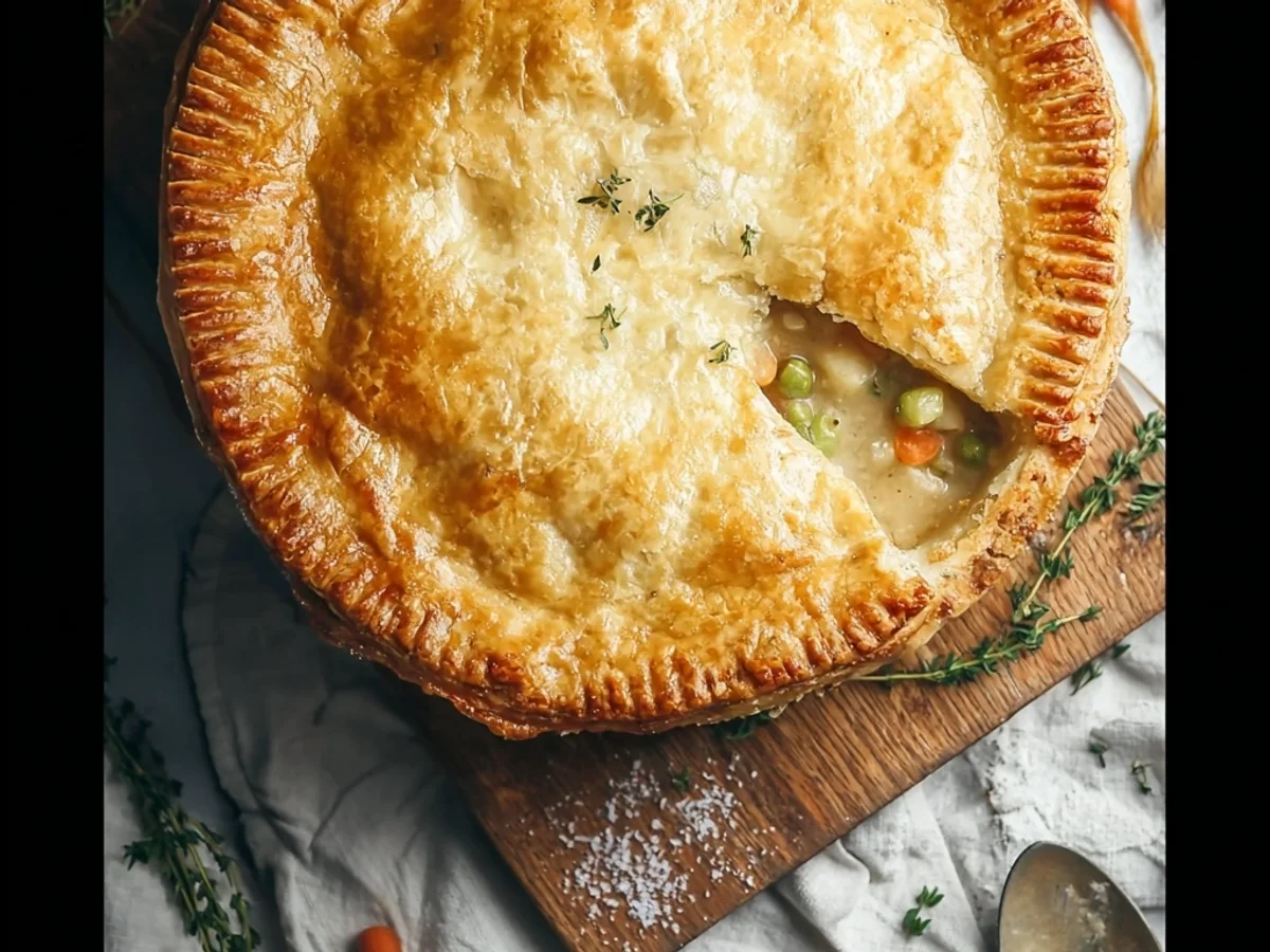 Easy Homemade Pot Pie: Classic Chicken Comfort - Image 2