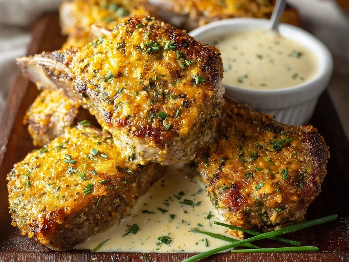 Flavorful Cheddar Ranch Lamb Chops Recipe - Image 2