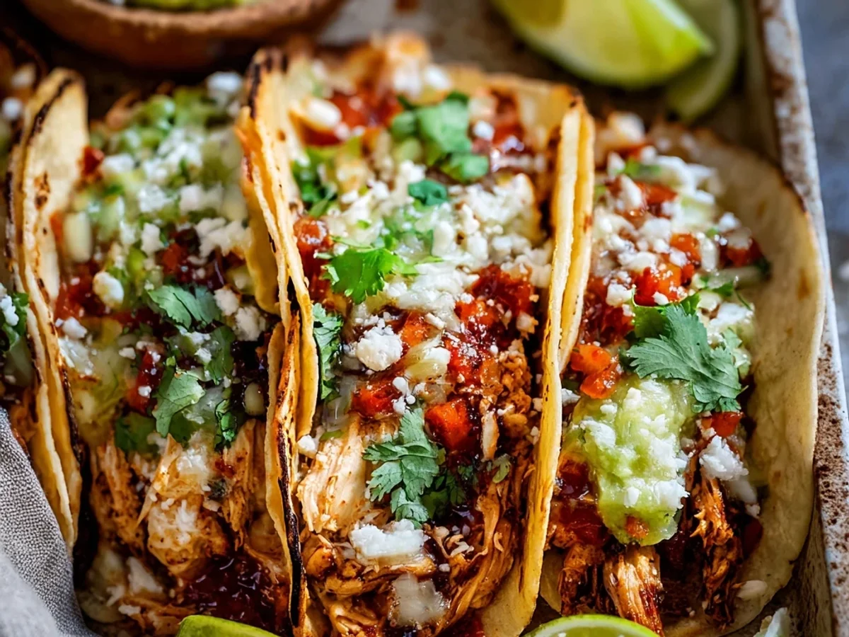 Flavorful Chicken Tacos: Simple Weeknight Meal - Image 1