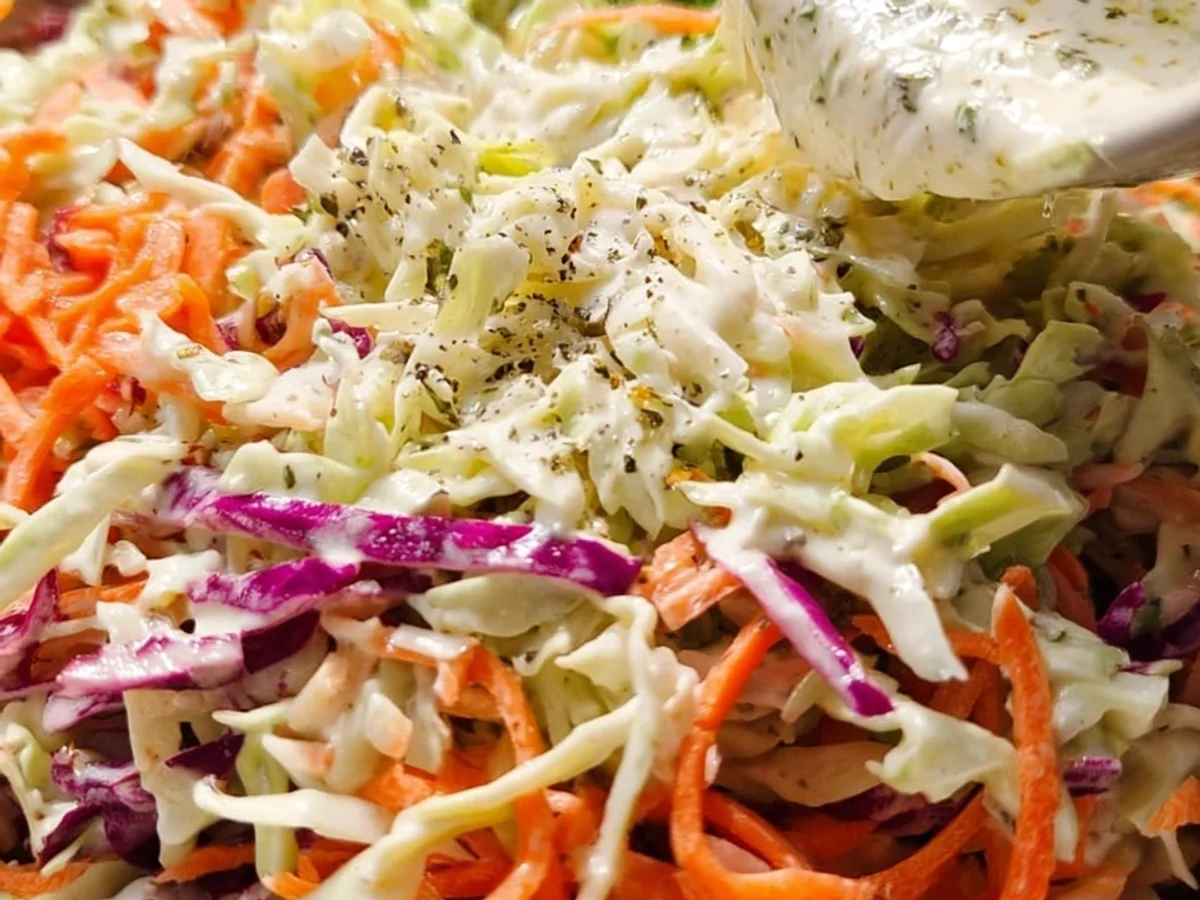 Fresh Healthy Greek Yogurt Coleslaw: My Summer Side Dish - Image 1